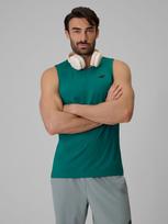 Vyriški regular greitai džiūstantys treniruočių marškinėliai - žali