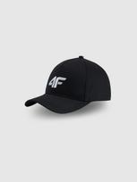 Moteriška strapback kepurė su snapeliu - juoda