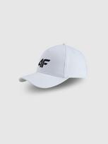 Moteriška strapback kepurė su snapeliu - balta