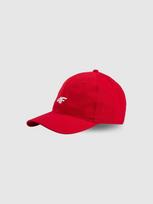 Unisex strapback kepurė su snapeliu - raudona