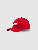 Vaikiška snapback kepurė su snapeliu - raudona