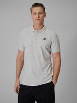 Vyriški regular polo marškinėliai - pilki