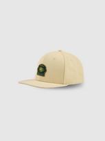 Vyriška kepurė su snapeliu strapback - smėlio