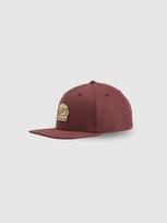 Vyriška kepurė su snapeliu strapback - burgundiška