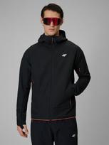 Vyriška softshell vėjui atspari striukė - juoda