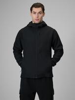 Softshell vėjui atspari striukė membrana 8000 vyrams - juoda