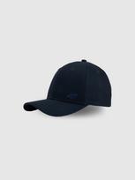 Snapback kepurė su snapeliu uniseks - tamsiai mėlyna