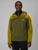 Vyriška softshell striukė, atspari vėjui, membrana 8000 - chaki