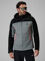 Vyriška softshell striukė, atspari vėjui, membrana 8000 - juoda