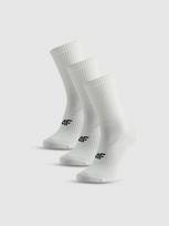 Moteriškos ilgos kojinės (3-pack) – baltos