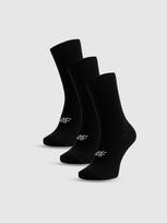 Vyriškos ilgos kojinės (3-pack) – juodos