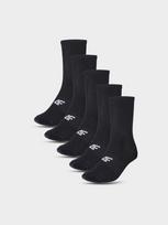 Ilgos kojinės (5-pack) berniukams – juodos