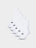 Ilgos kojinės (5-pack) berniukams – baltos