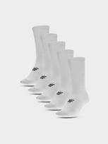 Moteriškos ilgos kojinės (5-pack) – baltos