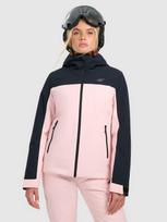 Moteriška slidinėjimo striukė 5000 membrana - rožinė