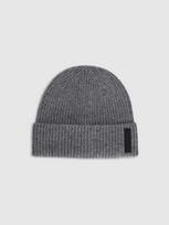 Vyriška beanie vilnonė kepurė - pilka