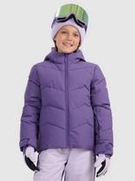 Slidinėjimo striukė mergaitėms 5000 membrana - violetinė