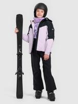 Slidinėjimo softshell kelnės berniukams 5000 membrana - juodos