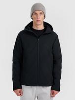 4F Vyriška softshell vėjui atspari striukė 5000 membrana - juoda XL