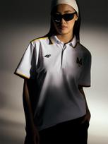 4F Unisex polo marškinėliai 4F x Drift Masters - balti L