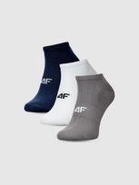 Vyriškos casual kojinės iki kulkšnių (3-pack) - daugiaspalvės