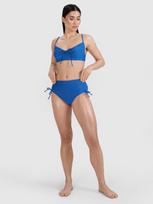 Moteriško maudymosi kostiumėlio bikini apačia - mėlyna