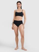 Moteriško maudymosi kostiumėlio bikini viršus - juoda
