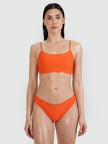 Moteriško maudymosi kostiumėlio bikini viršus – oranžinis