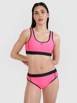 Moteriško maudymosi kostiumėlio bikini viršus - rožinis
