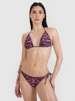 Moteriško maudymosi kostiumėlio bikini viršus - violetinis