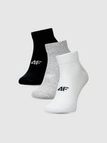Moteriškos casual kojinės virš kulkšnių (3-pack) daugiaspalvės