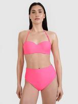 Moteriško maudymosi kostiumėlio bikini viršus - rožinis