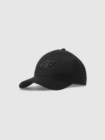 Vaikiška strapback kepurė su snapeliu - juoda