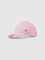 Strapback kepurė su snapeliu mergaitėms - raudona