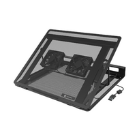 Nešiojamojo kompiuterio aušintuvas Natec Cooler Pad Tern 2 Plus NPL-2349 2 ventiliatoriai 280x330x40 mm