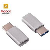 Mocco Universal Adapter Micro USB to USB Type-C Connection Silver MC-AD-TYPECM-GR