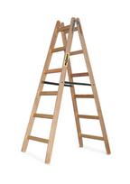 Medinės dažymo kopėčios, dvipusės, 2x6 pakopų, DRABEST, 150 kg
