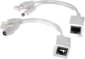 PoE adapteris POE-UNI (48V PoE į 12V, 10/100Mbps)