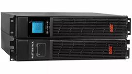 Komplektas EAST UPS 2000VA/1800W Rack/Tower, EPO, LCD + išorinis baterijų paketas 4x9Ah/12V