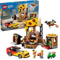 60496 LEGO® City Picų pristatymo įspūdžiai su transporto priemonėmis