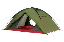 High Peak Woodpecker 3 3 person(s) Green, Red Dome/Igloo tent