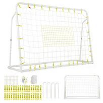Futbolo vartai 187 x 60 x 102–122,5 cm