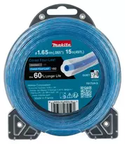 Makita žoliapjovės valas 1,65 mm x 15 m, kryžiaus formos, su šerdimi
