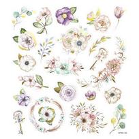 Lipdukas DallPrint Flora, vaikiški, 17 cm, 15 cm įvairių spalvų
