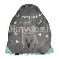 Maišelis sportinei aprangai LOVELY CAT PP26CS-712