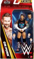 Žaislinė figūrėlė, su priedais Mattel WWE Elite Collection Cm Punk JHV13, 15 cm, ruda sp./juoda sp./įvairių spalvų
