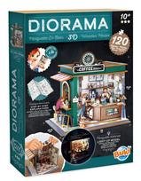 Konstruktorius Buki France Diorama Miniature Cafe 68072, 120 vnt., įvairių spalvų