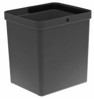 Šiukšliadėžė Nord Clean 295013, pilka sp., 15 l, 29 cm x 27 cm
