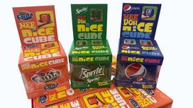 Needoh squishy minkomas žaislas kubas antistresinis sprite pepsi fanta