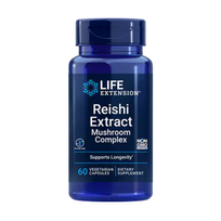 Life Extension Reishi Extract Mushroom Complex 60 vcaps